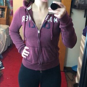 Maroon Hollister Jacket!